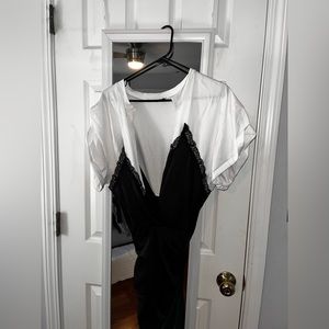 Black and White Akira Dress